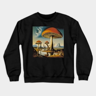 Mushroom by Dalí Crewneck Sweatshirt